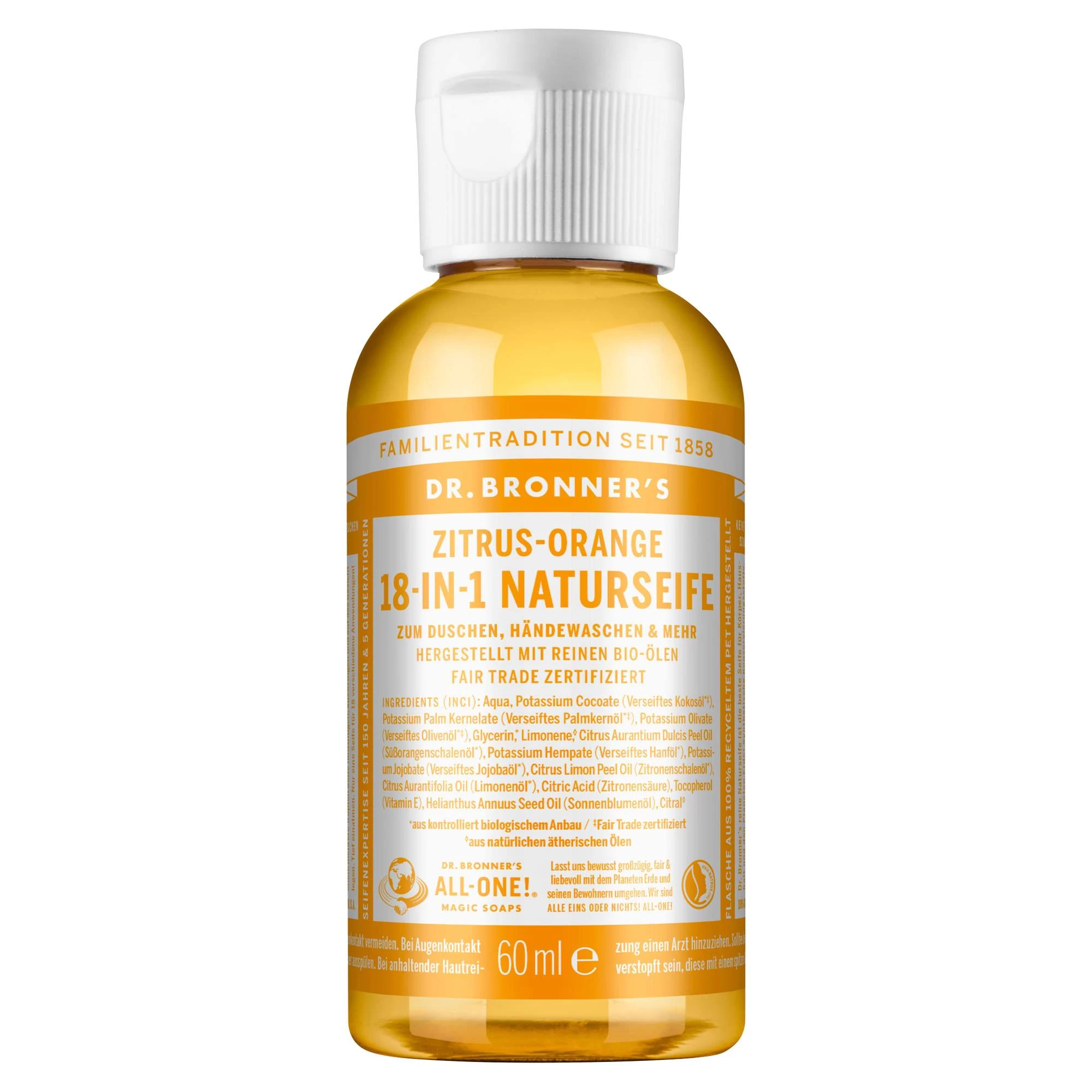Dr. Bronner's 18-IN-1 NATURSEIFE - Outdoor Seife 1 Dr. Bronner's 18-IN-1 NATURSEIFE - Outdoor Seife