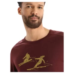 Icebreaker 200 OASIS LS CREWE LAST RUN Herren - Funktionsshirt -Herren Outdoor Geschäft 5637951218 e 200 oasis ls crewe last run icebreaker 24