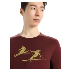 Icebreaker 200 OASIS LS CREWE LAST RUN Herren - Funktionsshirt -Herren Outdoor Geschäft 5637951218 g 200 oasis ls crewe last run icebreaker 24